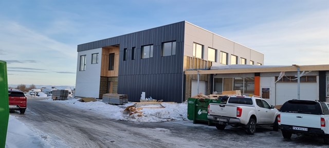 Byggingaframkvæmdir í fullum gangi hjá Skólamat