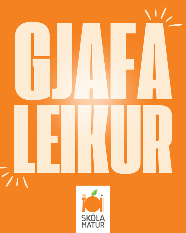 PÁSKAGJAFALEIKUR SKÓLAMATAR!