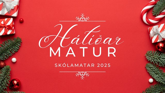 Hátíðarmatur Skólamatar